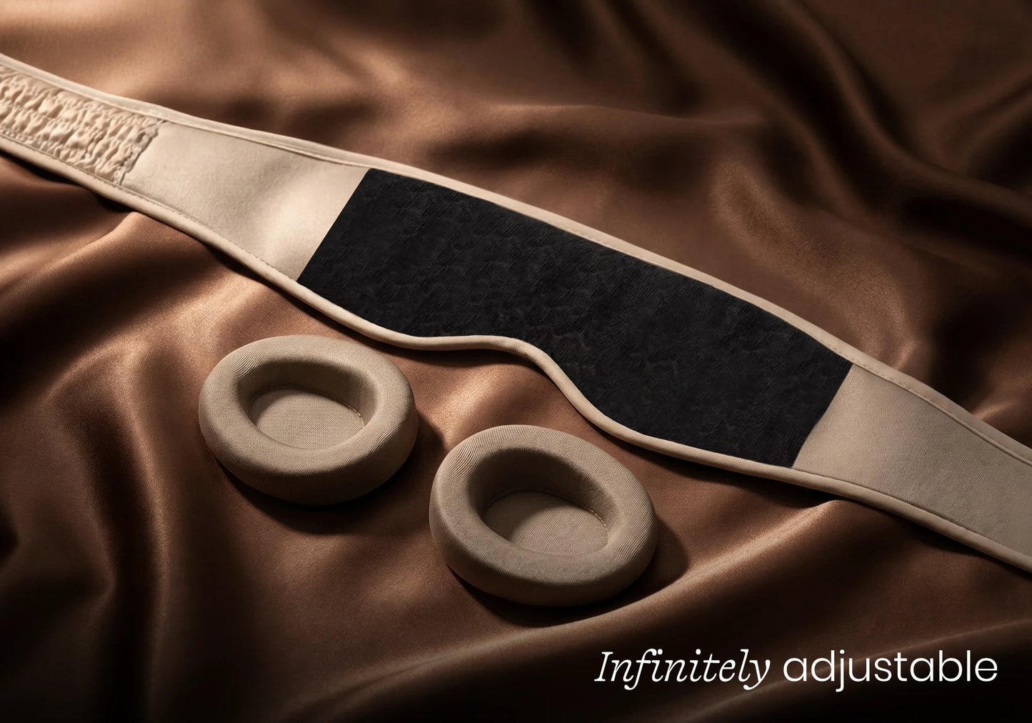 Manta SILK Sleep Mask - Tranquil Taupe