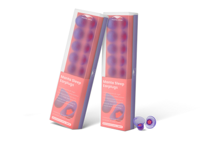 Manta Sleep Earplugs Twin Set