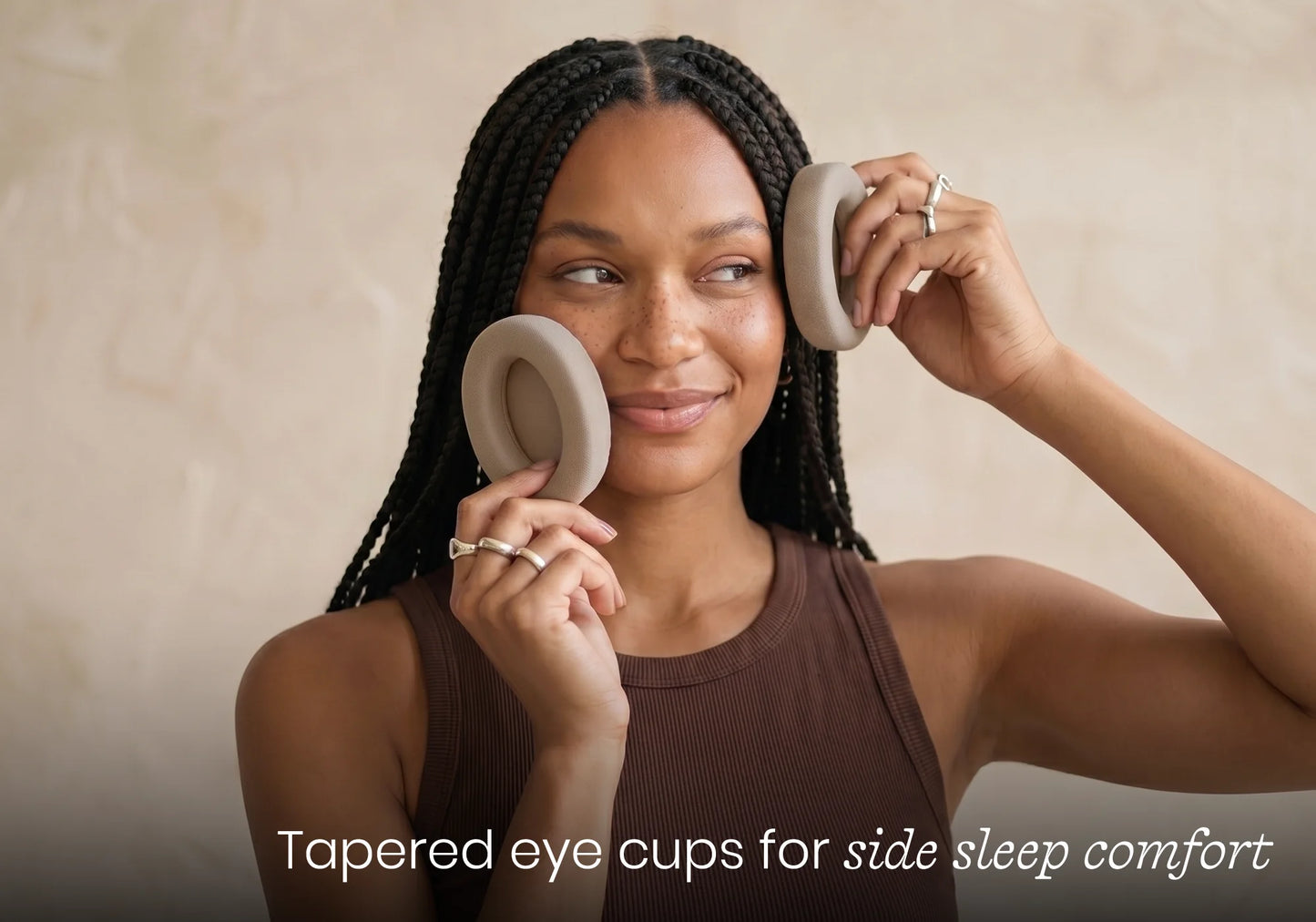 Manta SILK Sleep Mask - Tranquil Taupe