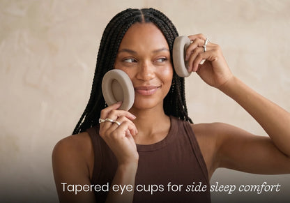 Manta SILK Sleep Mask - Tranquil Taupe