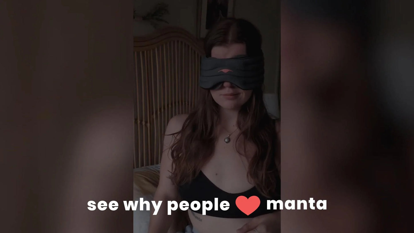 Manta WEIGHTED Sleep Mask - 10% Off
