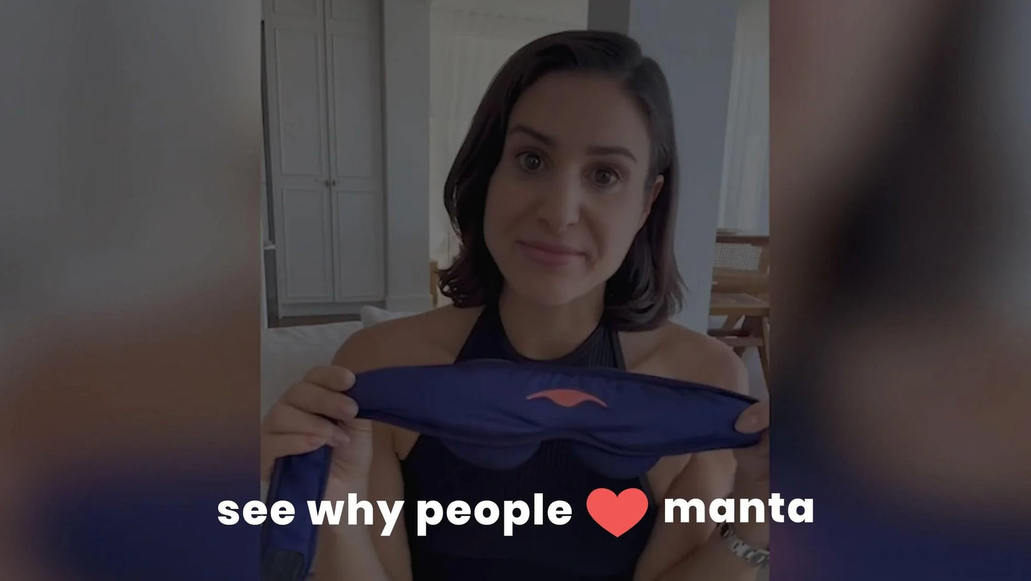 Manta SILK Sleep Mask - 10% Off