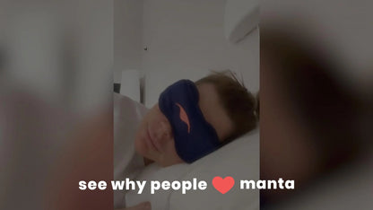 Manta SILK Sleep Mask - 10% Off