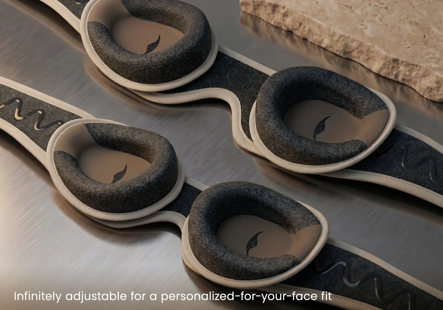 Manta PRO Sleep Mask - Tranquil Taupe