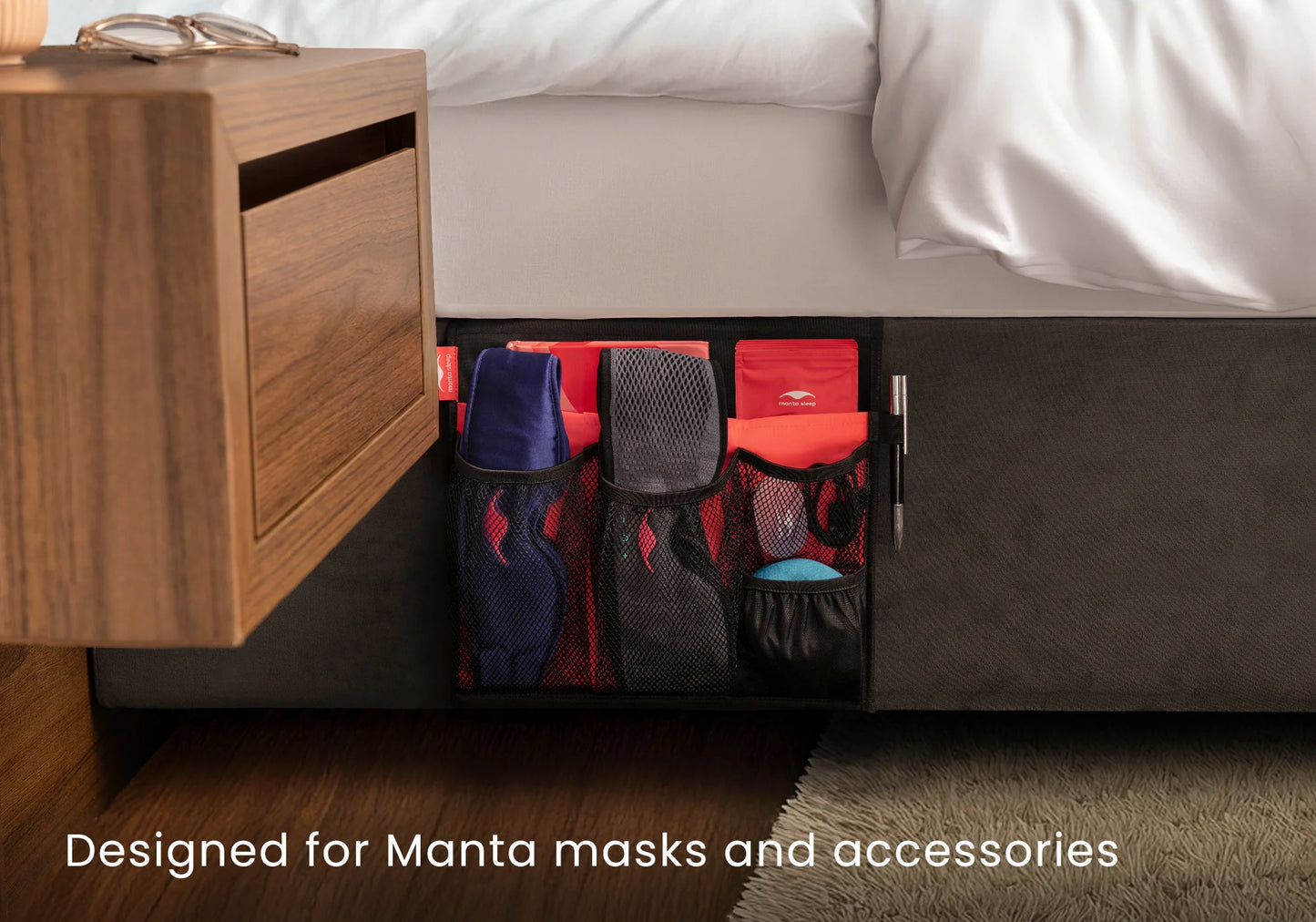 Manta Bedside Caddy
